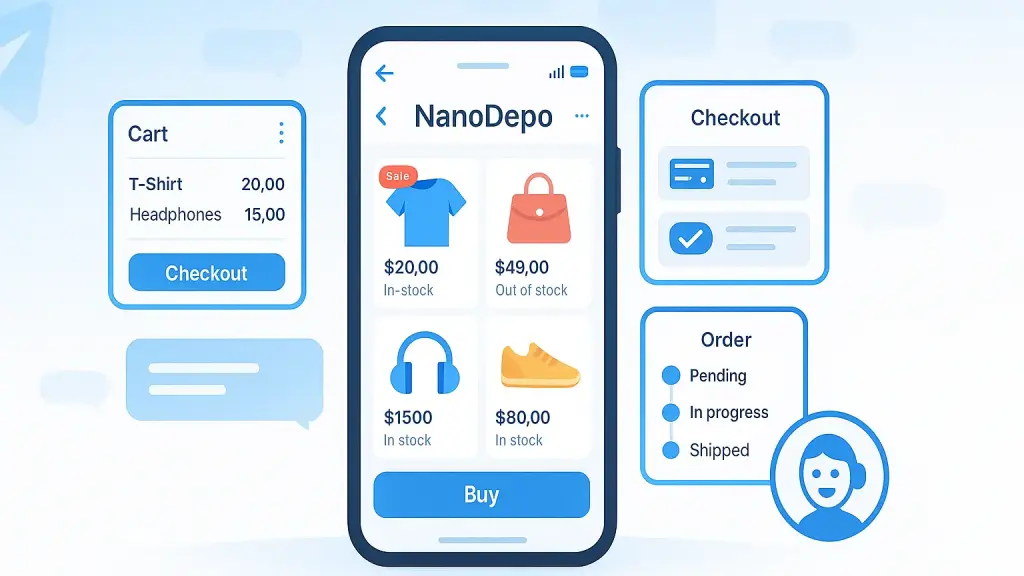 Automate Sales in Telegram: turn DMs into orders with NanoDepo in 5 minutes